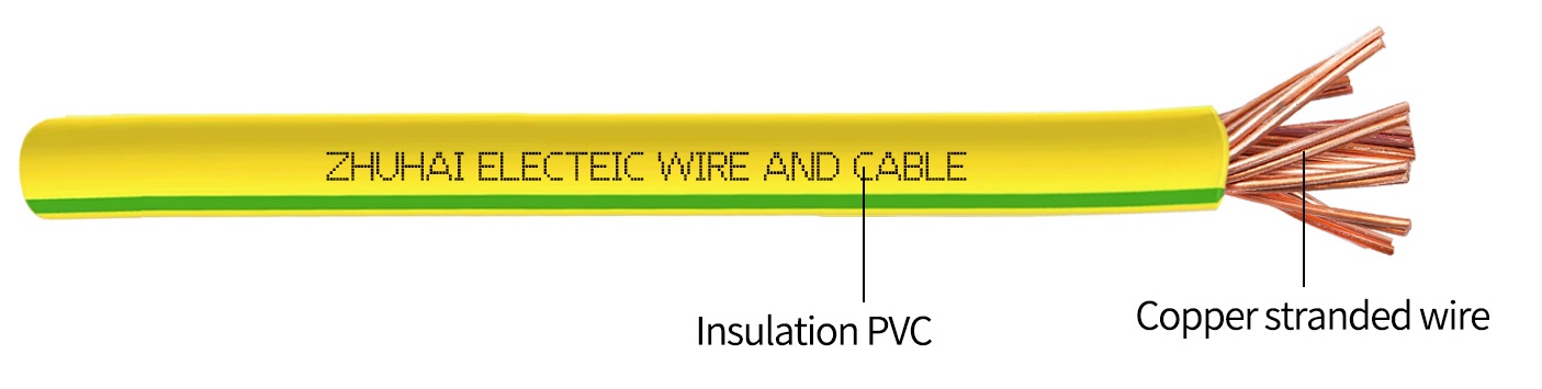 Earthing Cable-PVC Insulated Copper Wire Electrical Cables