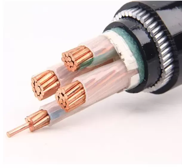 N2XRY Copper Conductor SWA 600/1000V Cable，CU/XLPE/SWA/PVC