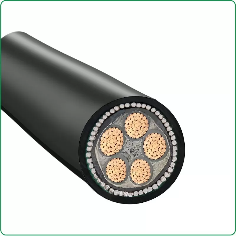 N2XRY single core Copper Conductor SWA 0.6/1kV Cable，CU/XLPE/SWA/PVC