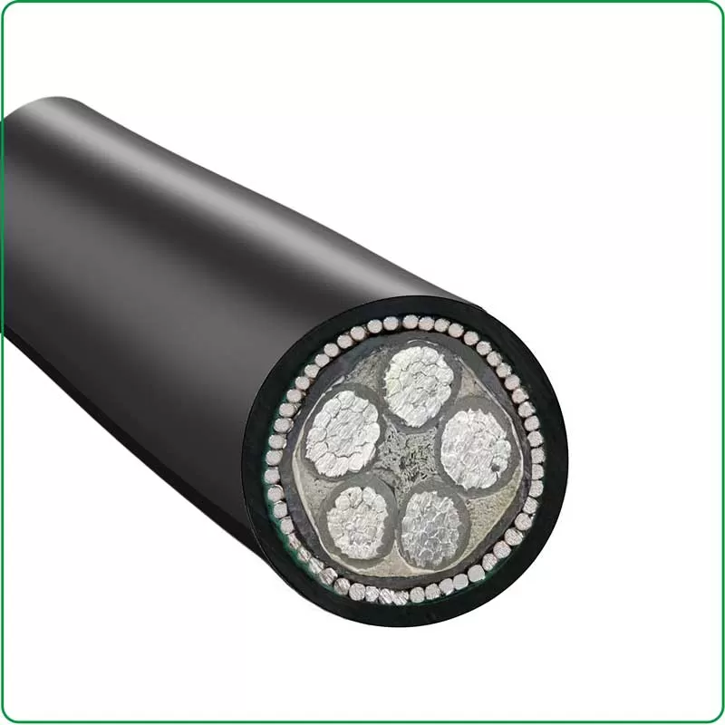 AL/XLPE/SWA/PVC NA2XRY 0.6/1kV Aluminum SWA Cable